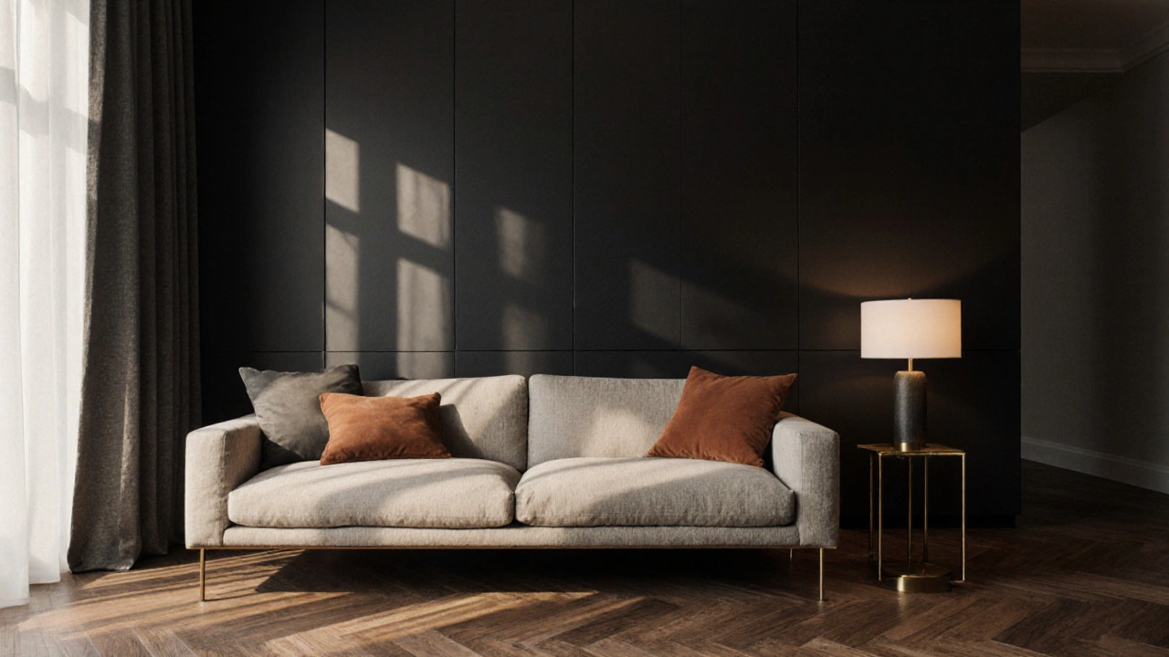Černá v interiéru: jak použít elegance a sofistikovanost bez chyb