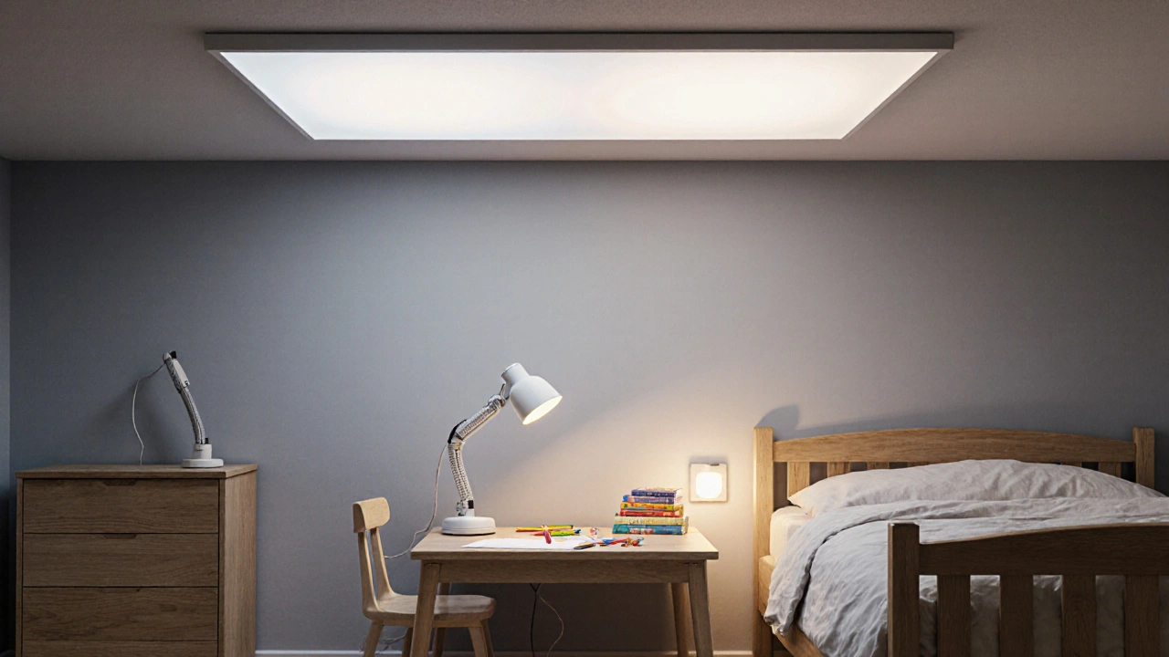 Osvětlení dětského pokoje: jak vybrat bezpečné a hravé řešení