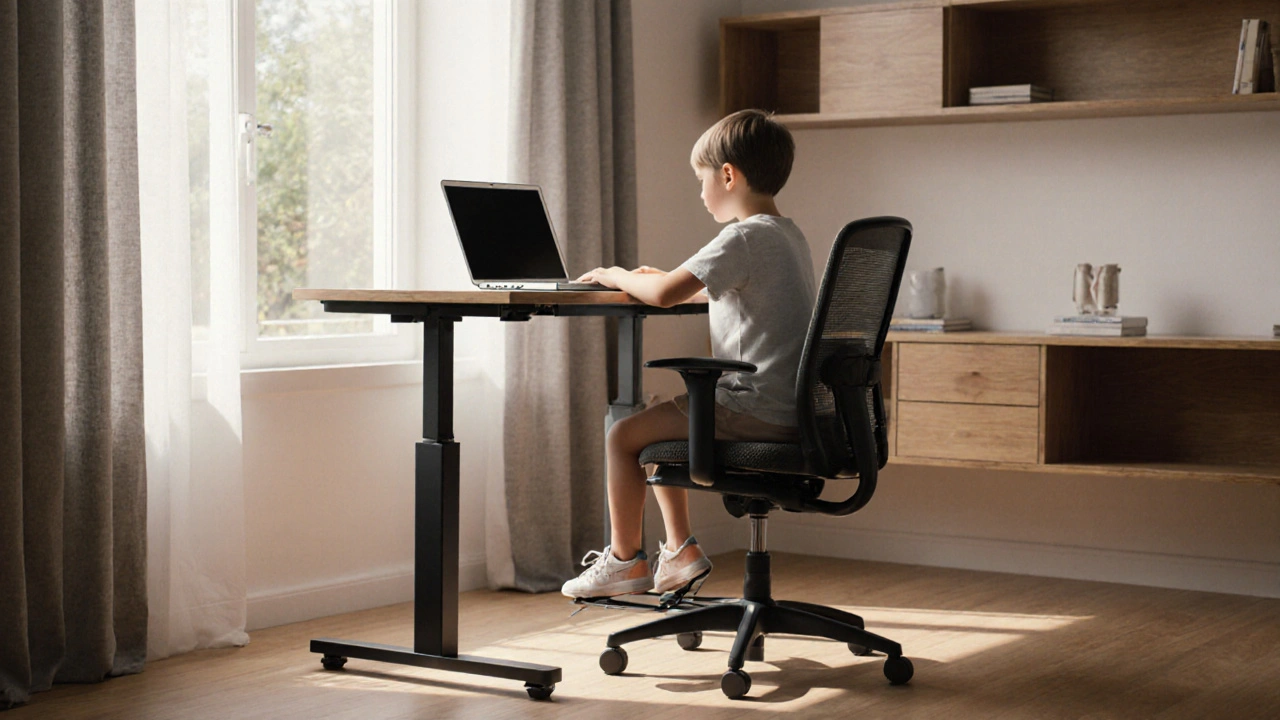 Psací stůl školáka: jak správně umístit a vybrat ergonomický nábytek