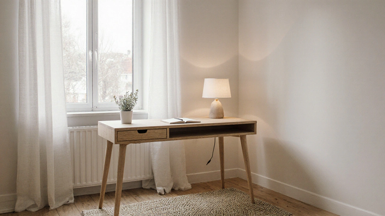 Skandinávský home office: jak vytvořit klidný pracovní prostor s přirozeným světlem a dřevem