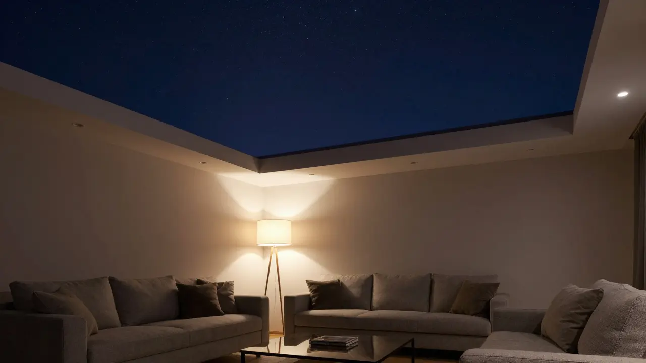 Barevné stropy: jak pátá stěna přemění váš interiér