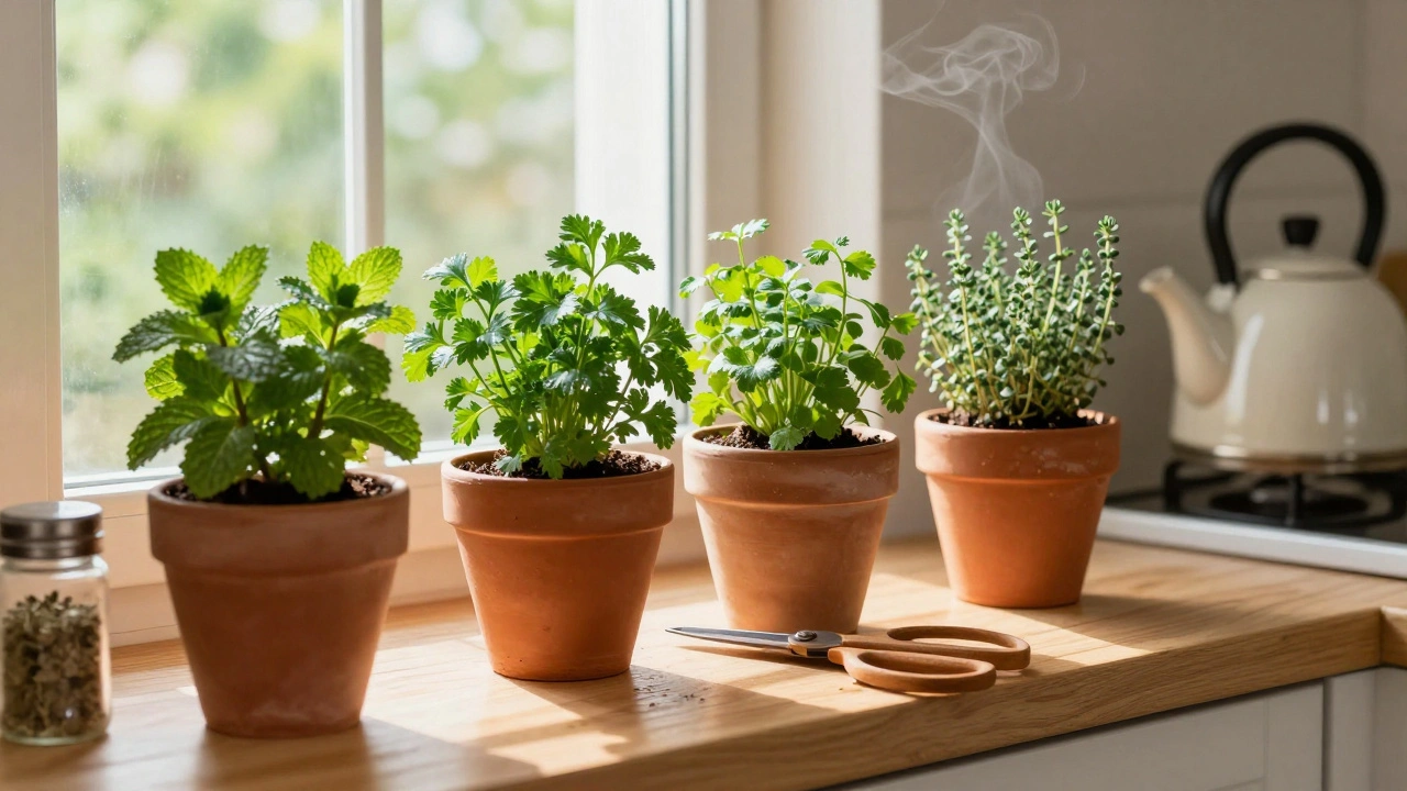 Bylinkový záhon v kuchyni: jak mít vždy čerstvé bylinky a ušetřit peníze