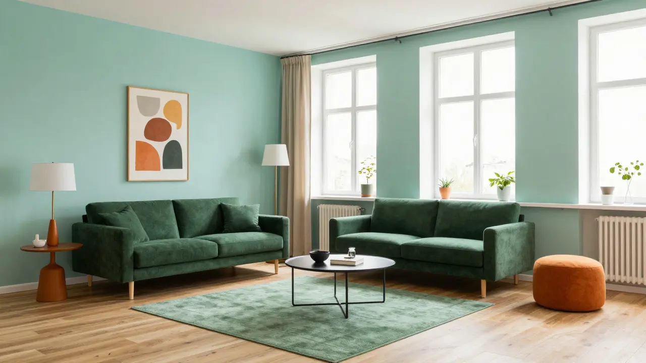 Triádické barevné kombinace: jak dosáhnout rovnováhy a rytmu ve výběru barev