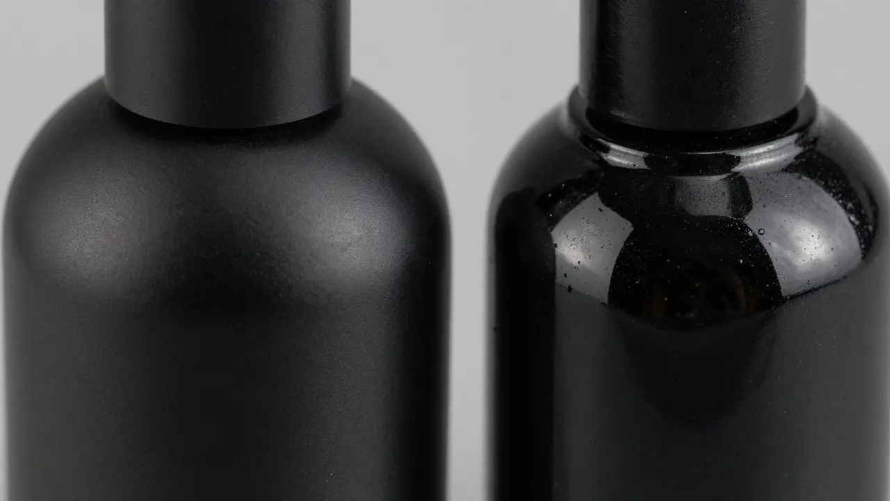 Detailní srovnání matného PVD laku a levnějšího povrchu