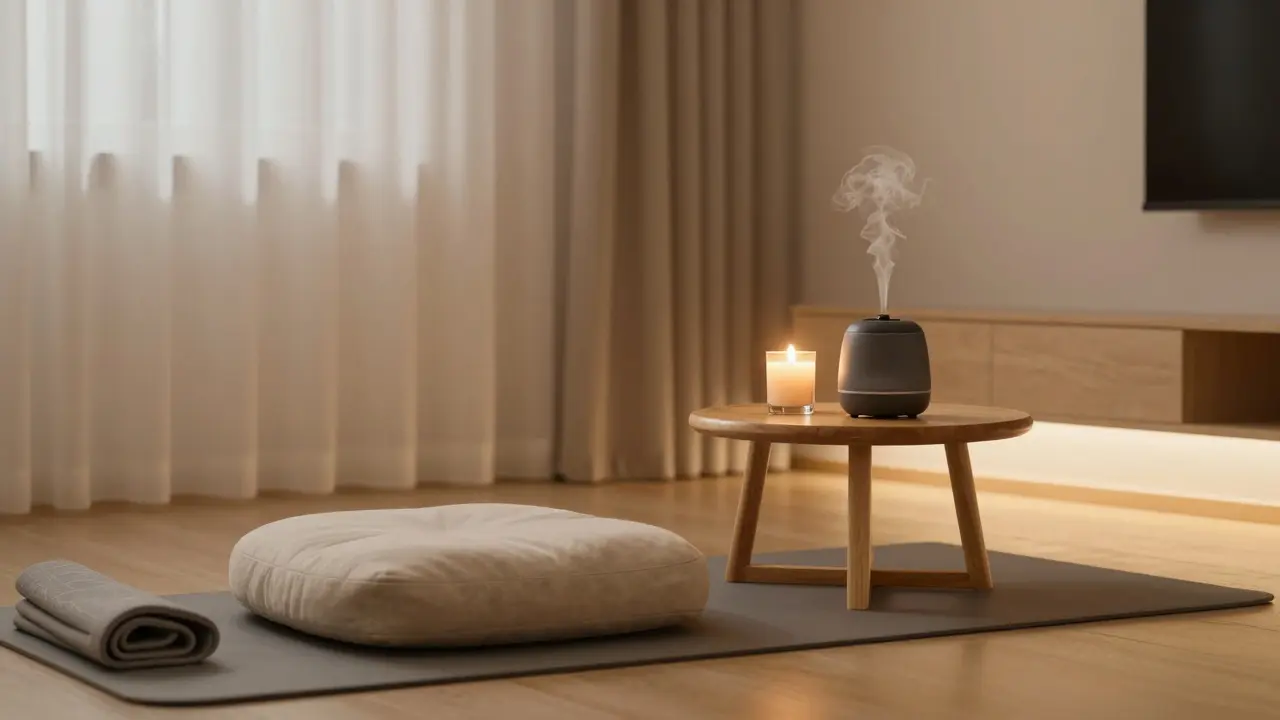 Domácí wellness prostory: Jak vytvořit koutek pro meditaci a relaxaci