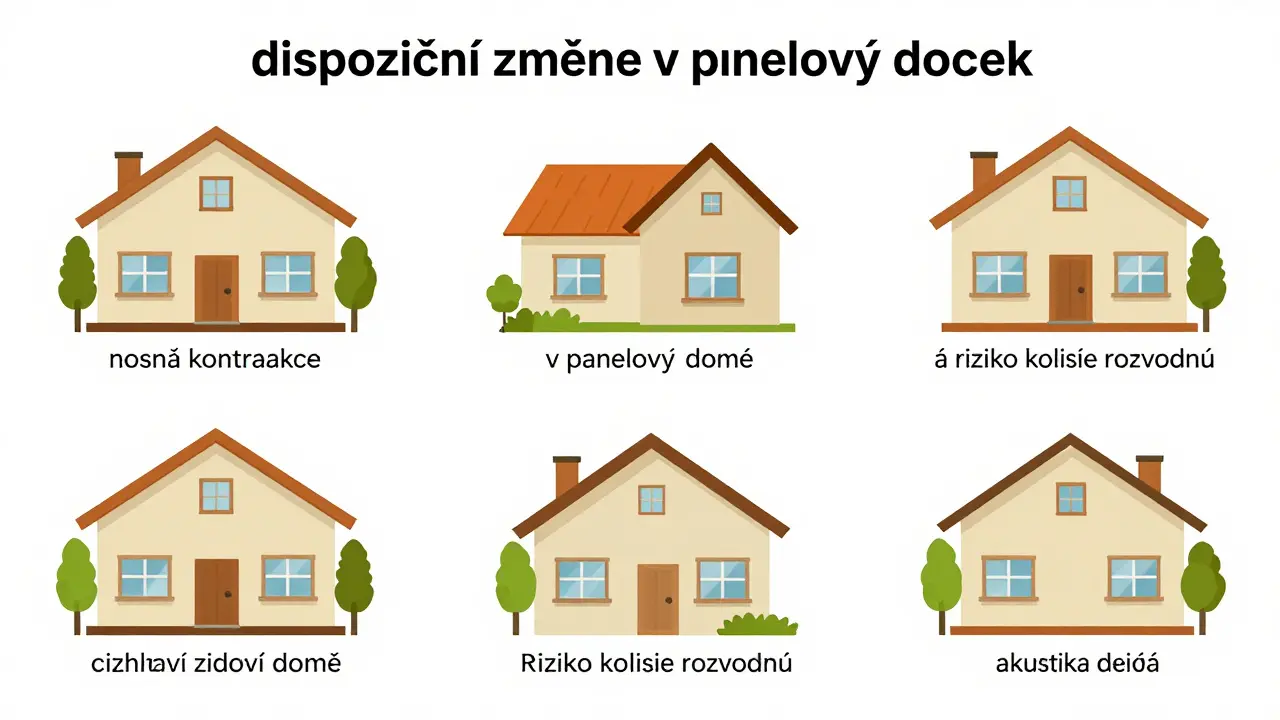 Přesun příček a dispoziční změny bytu: kompletní průvodce