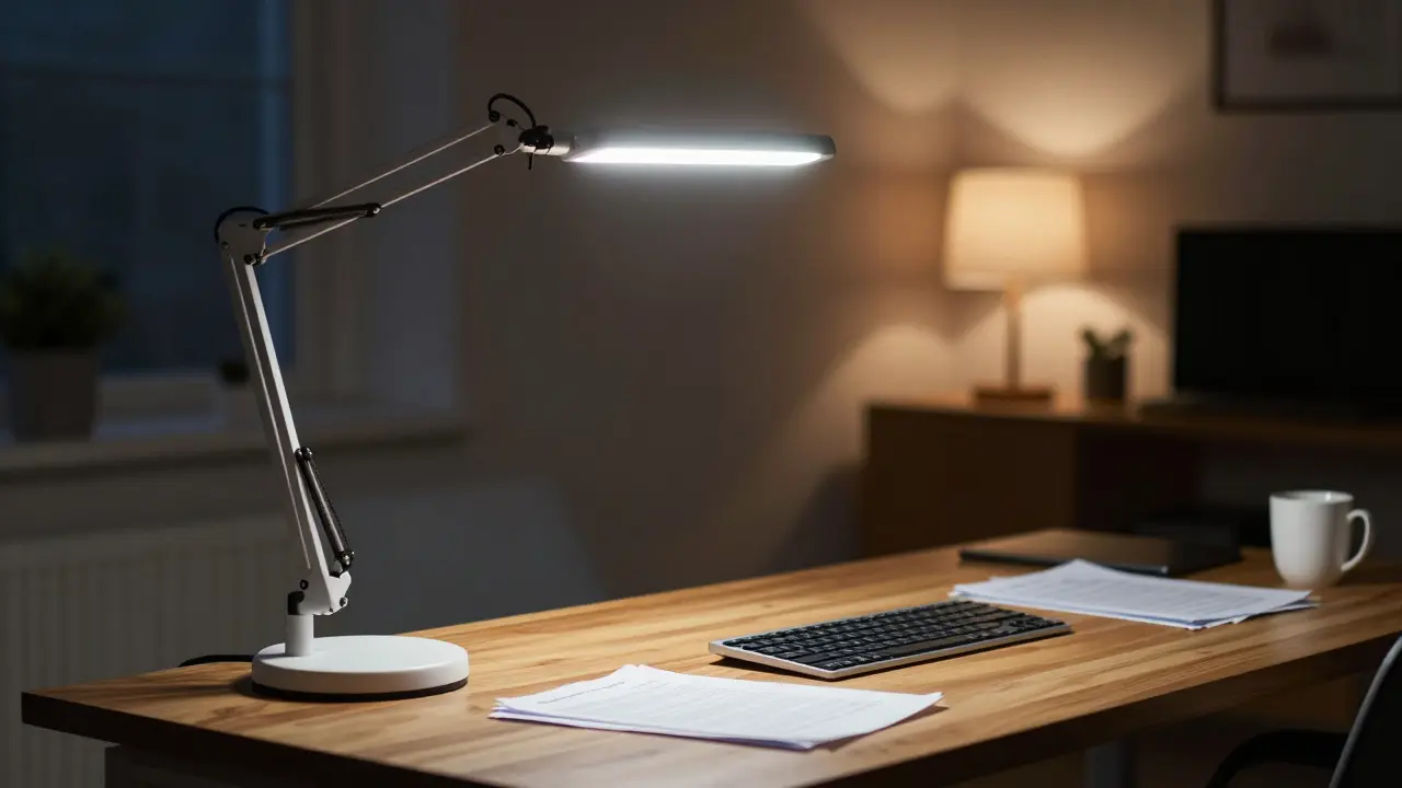 Osvětlení home office: Jak nastavit produktivní pracovní světlo podle norem