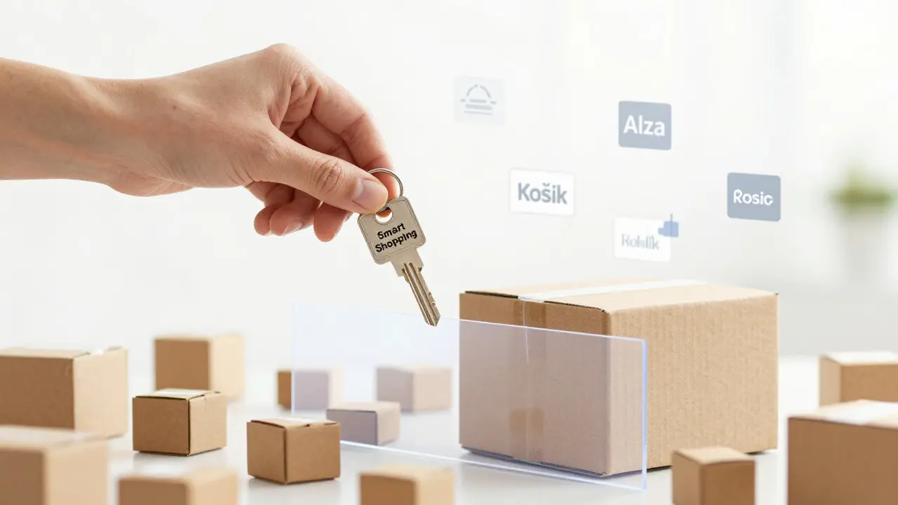 Symbolické spojení objednávek pro dosažení bezplatné dopravy u e-shopů